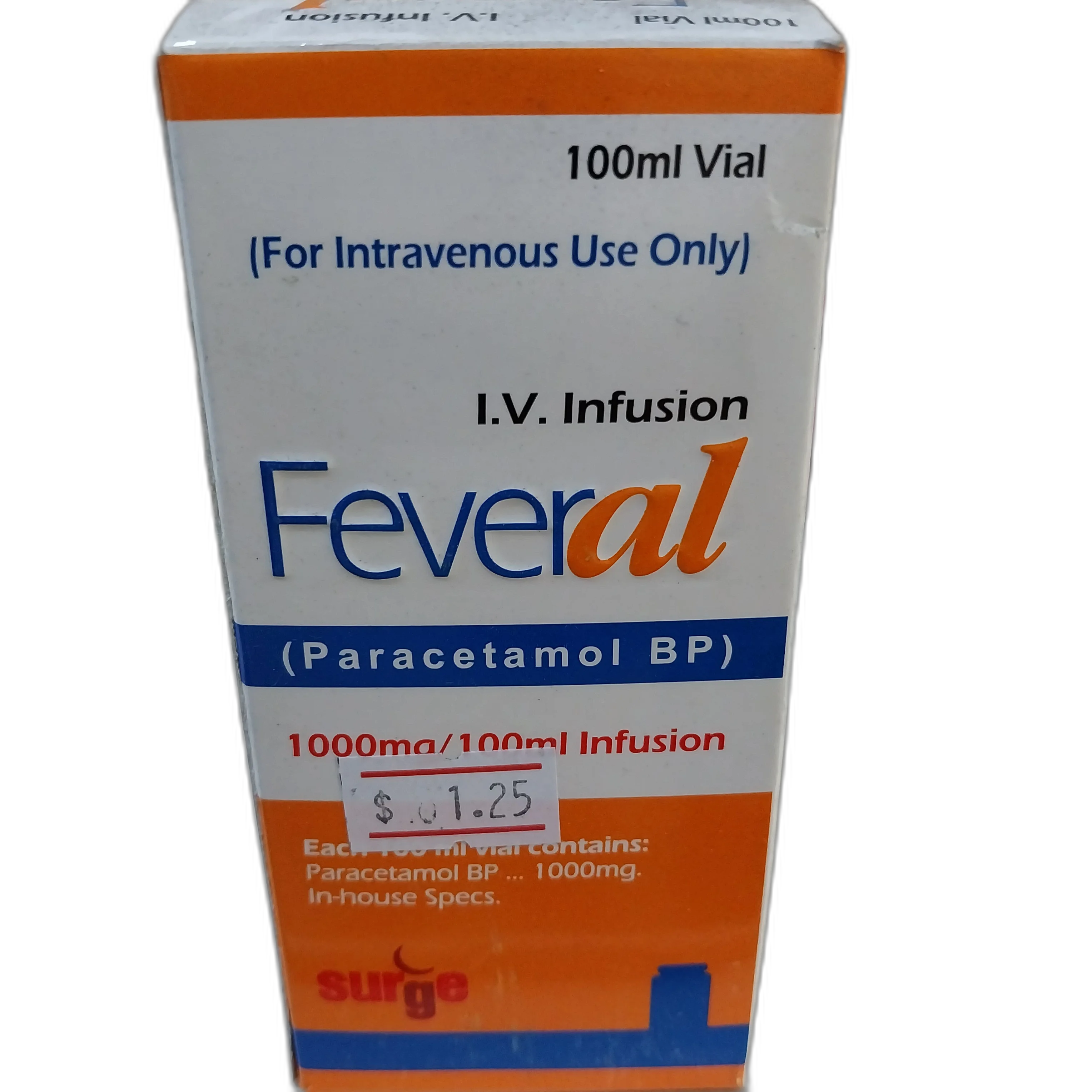 Feveral — available at pharmacies in Cambodia on PharmKulen