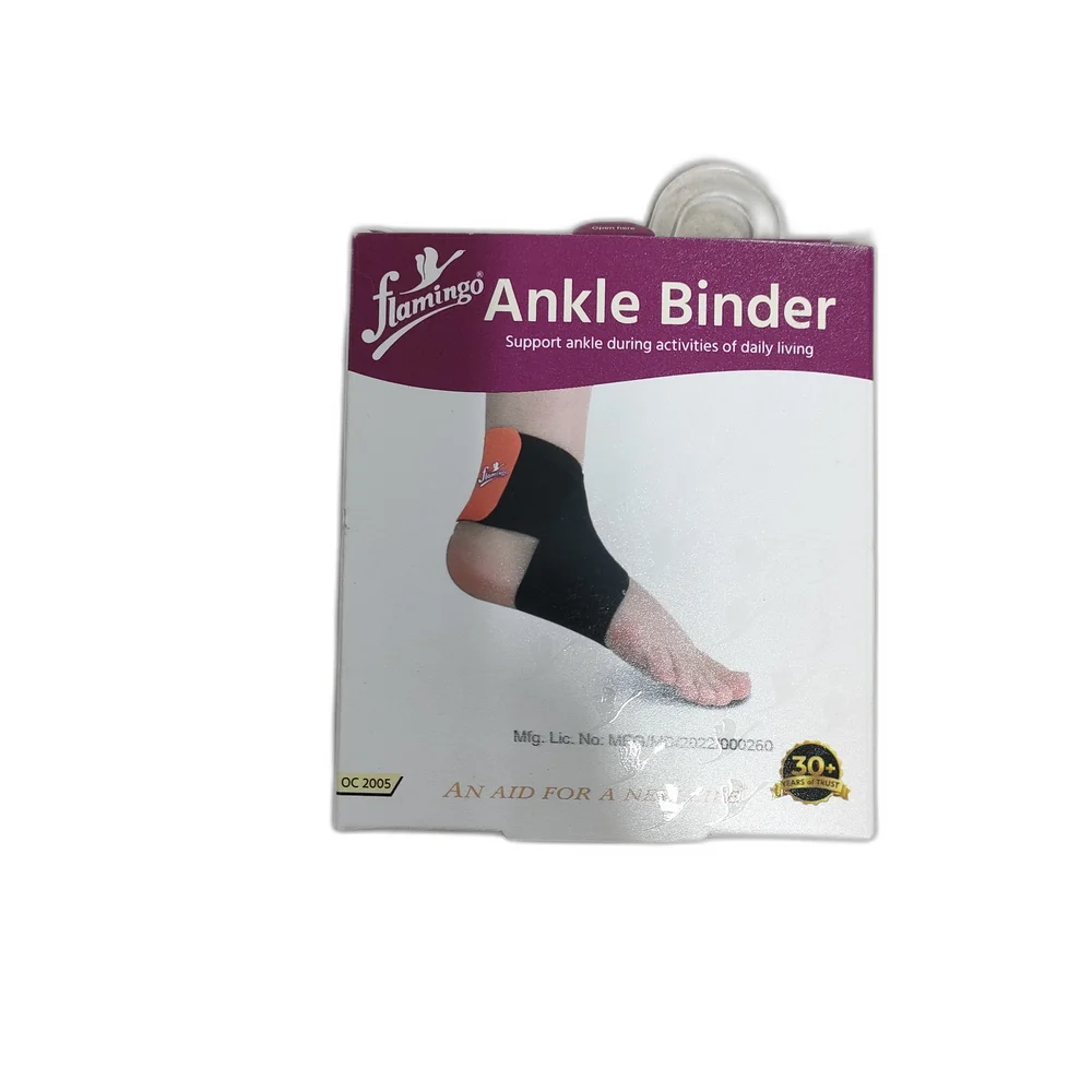 Flamingo Ankle Binder — available at pharmacies in Cambodia on PharmKulen