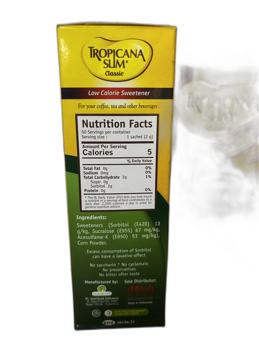 Tropicana Slim Classic — available at pharmacies in Cambodia on PharmKulen
