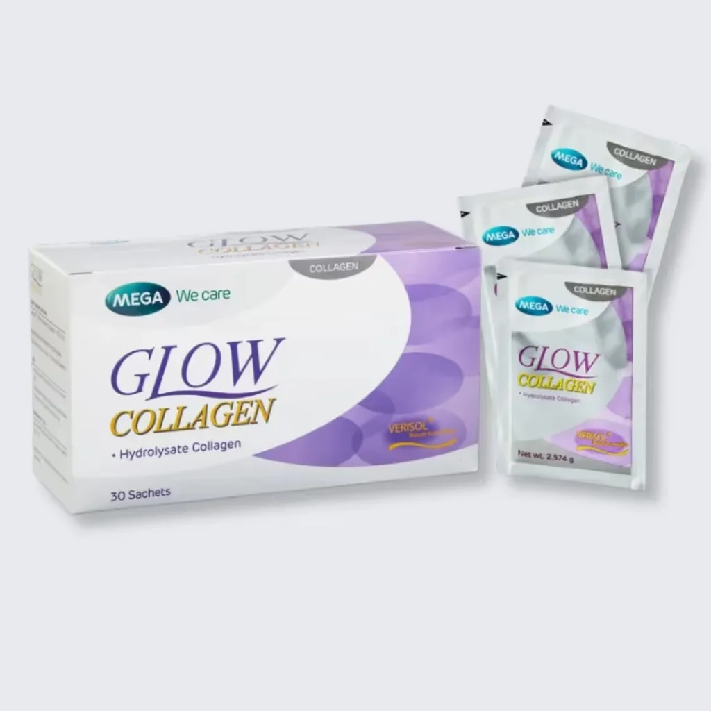 Glow Collagen — available at pharmacies in Cambodia on PharmKulen