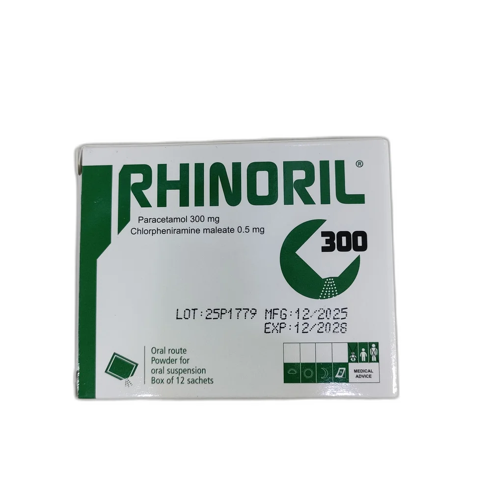 Rhinoril 300 — available at pharmacies in Cambodia on PharmKulen
