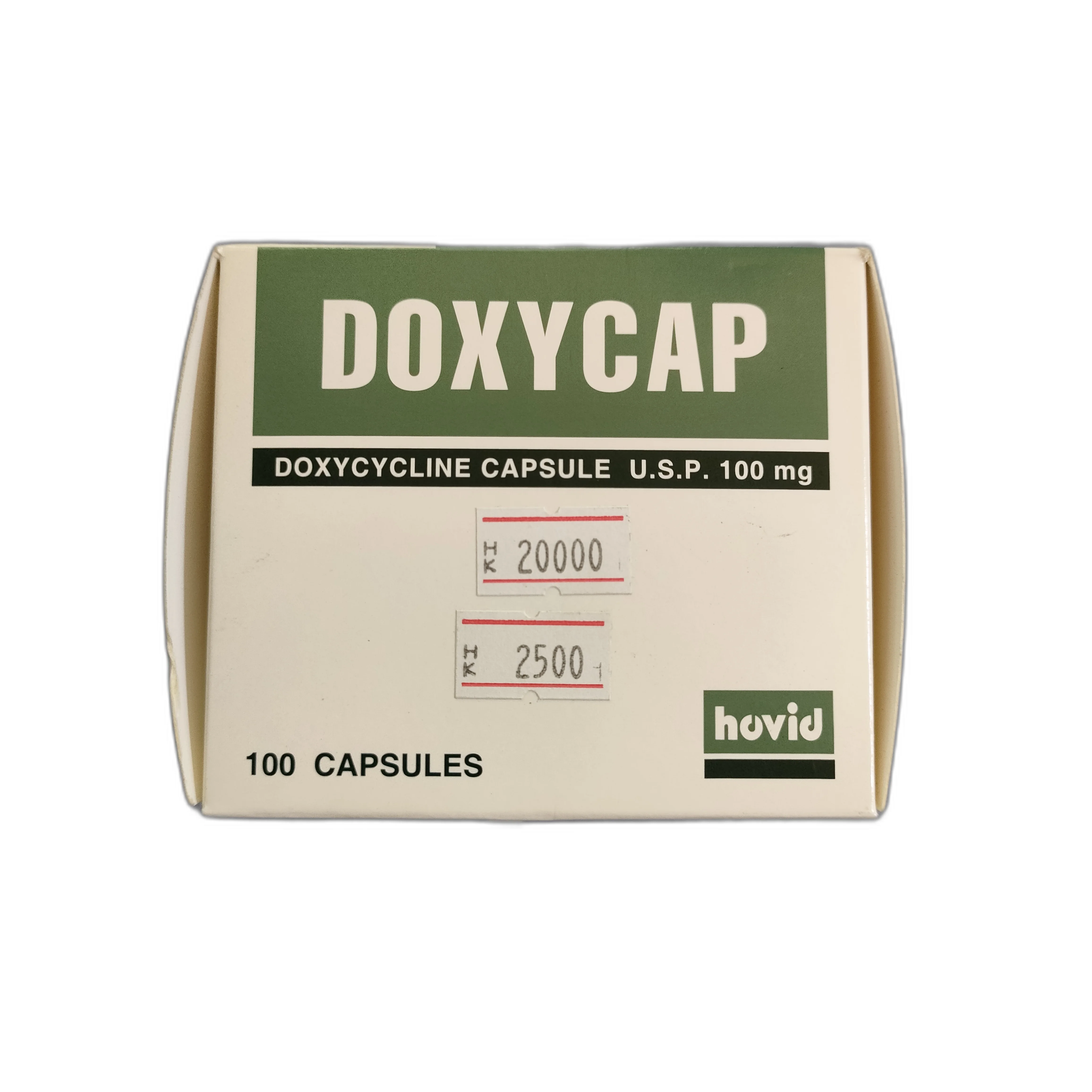 Doxycap — available at pharmacies in Cambodia on PharmKulen
