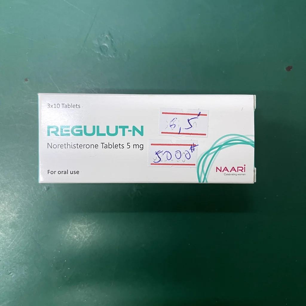 Regulut-n — available at pharmacies in Cambodia on PharmKulen
