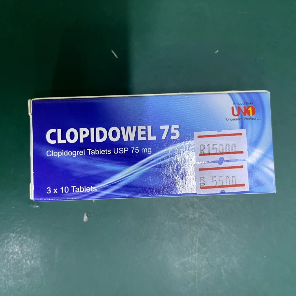 Clopidowel 75 — available at pharmacies in Cambodia on PharmKulen