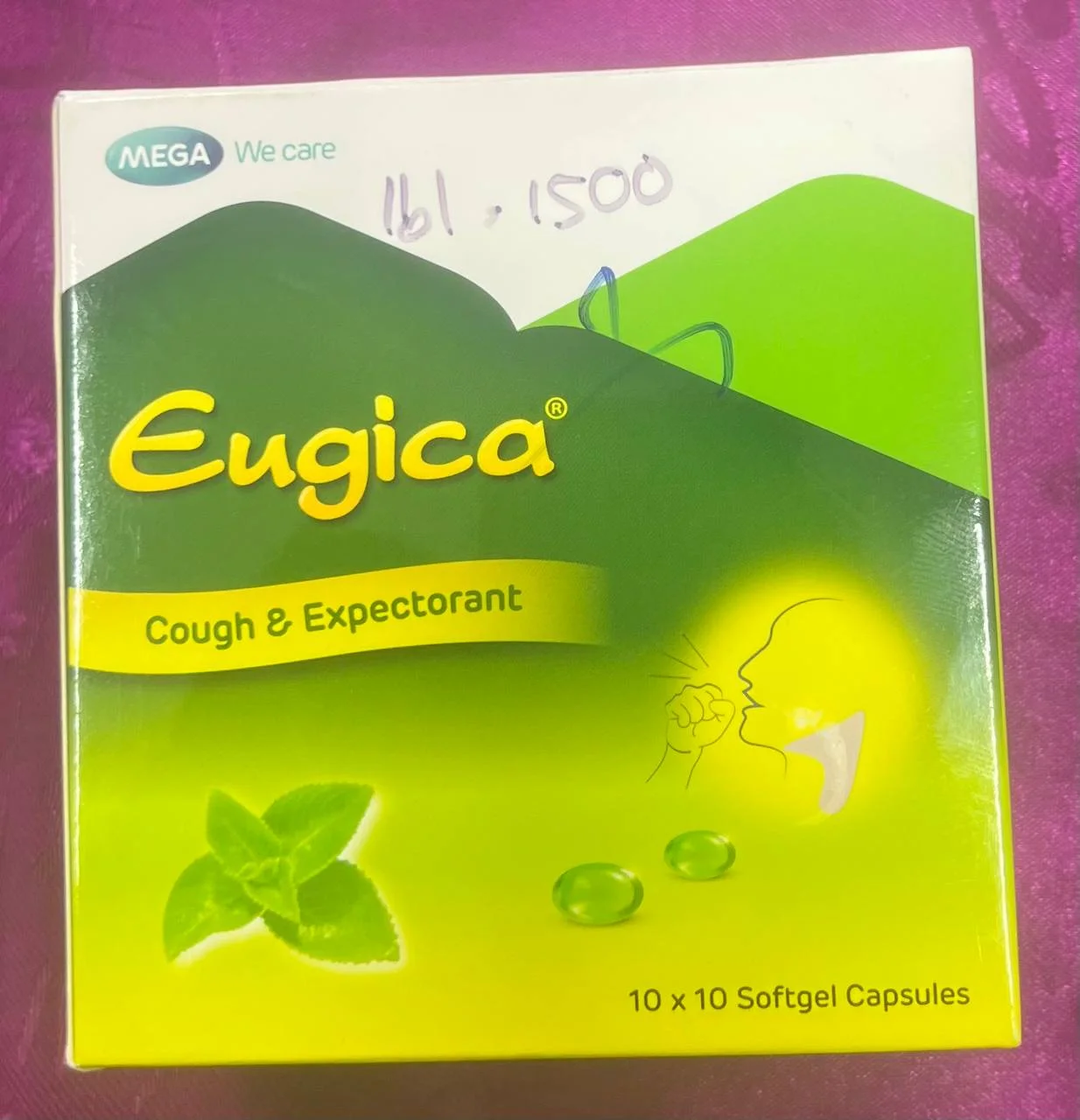 Eugica cough — available at pharmacies in Cambodia on PharmKulen