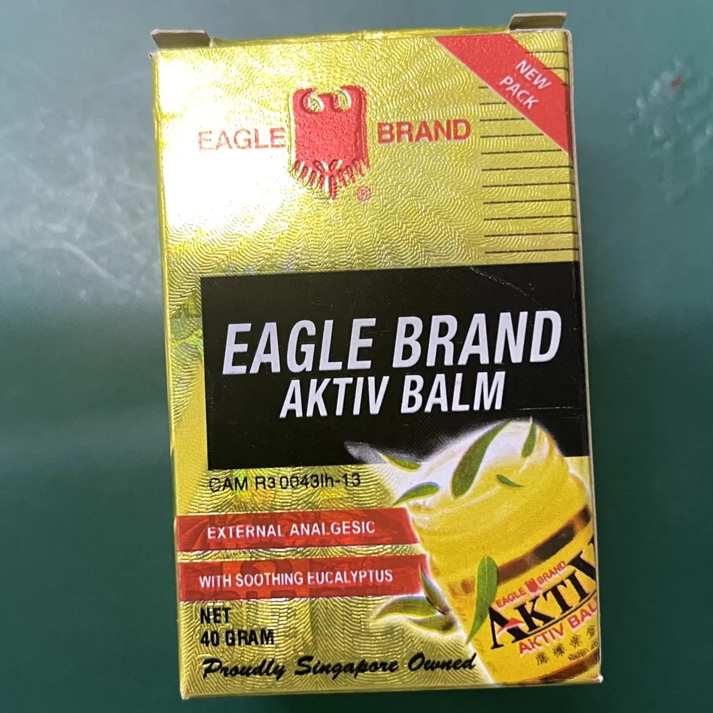 Eagle Brand AKTIV Balm — available at pharmacies in Cambodia on PharmKulen