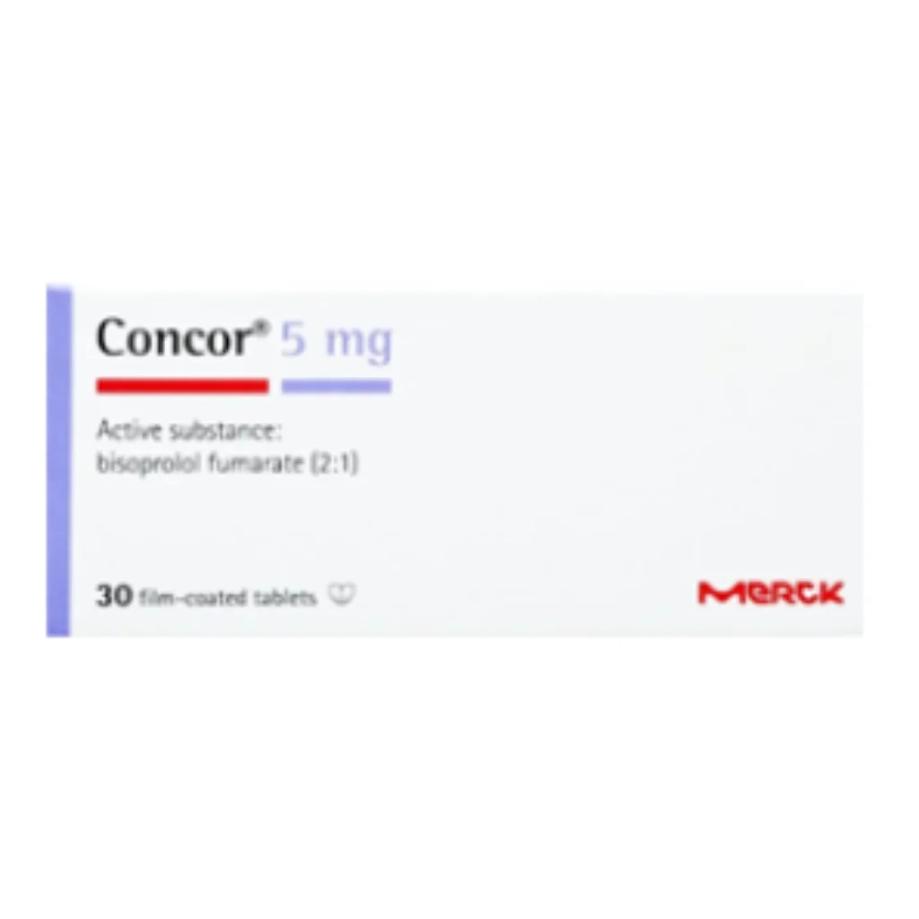 Concor 5mg (Bisoprolol) — available at pharmacies in Cambodia on PharmKulen