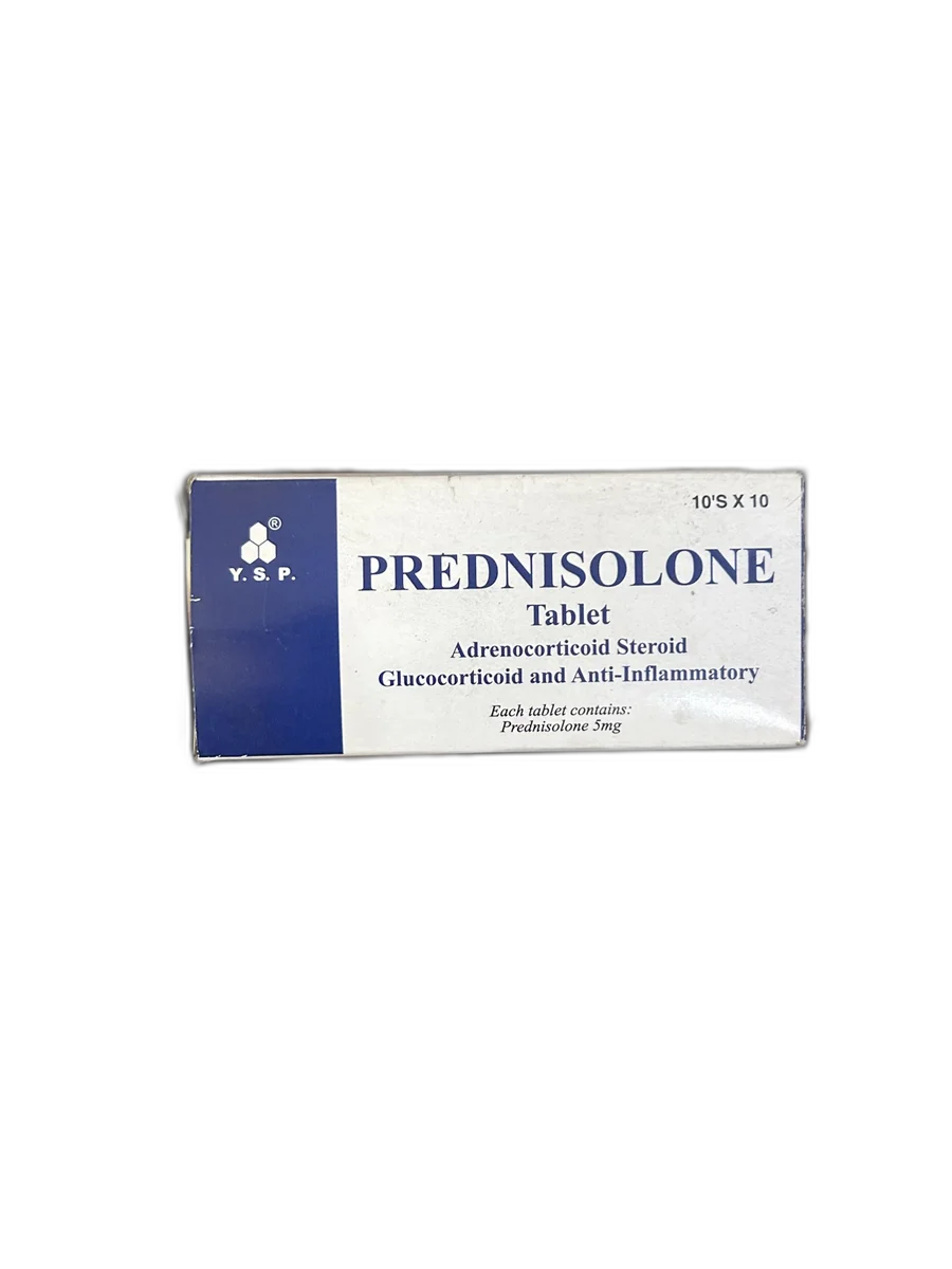 Prednisolone 5mg — available at pharmacies in Cambodia on PharmKulen