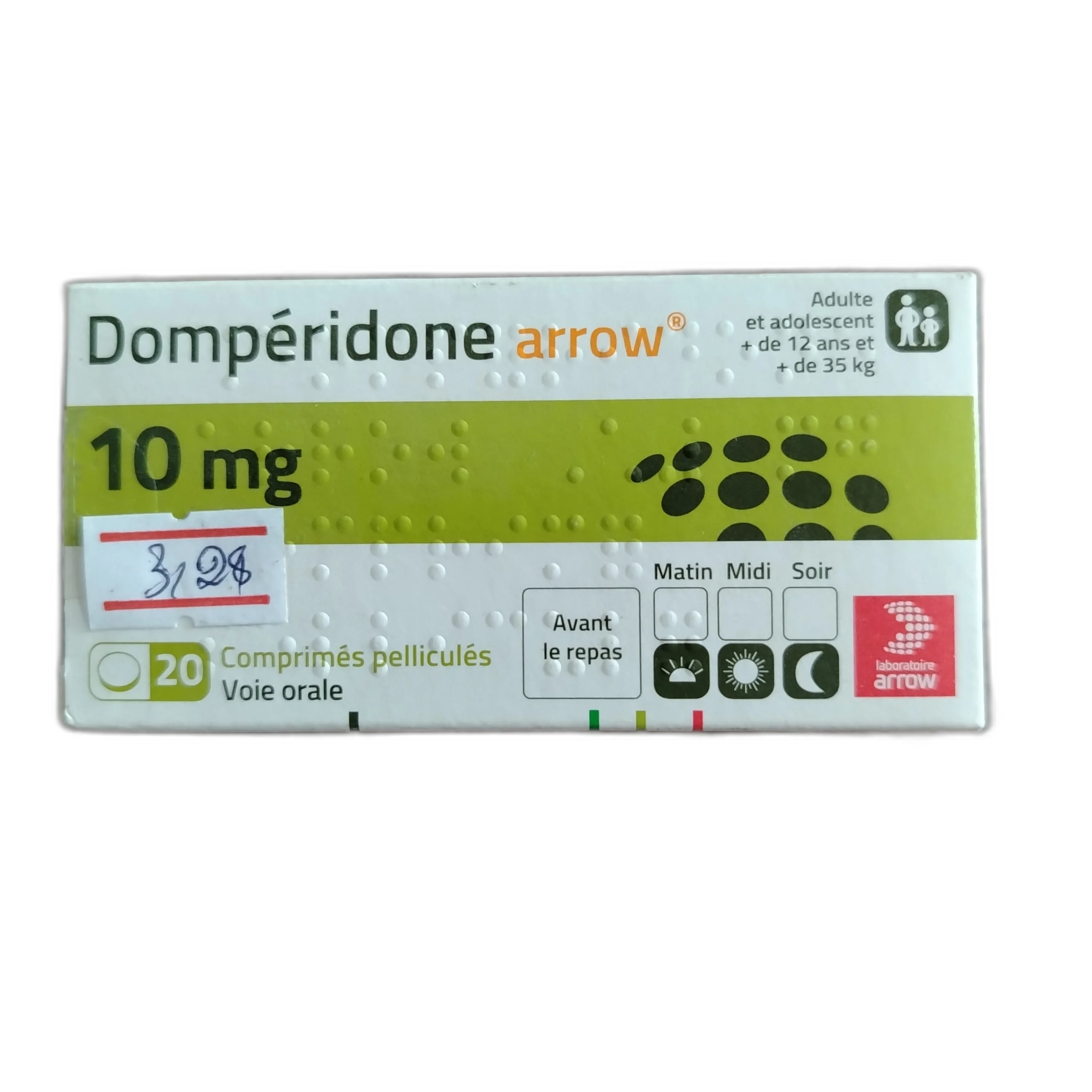 Domperidone Arrow — available at pharmacies in Cambodia on PharmKulen