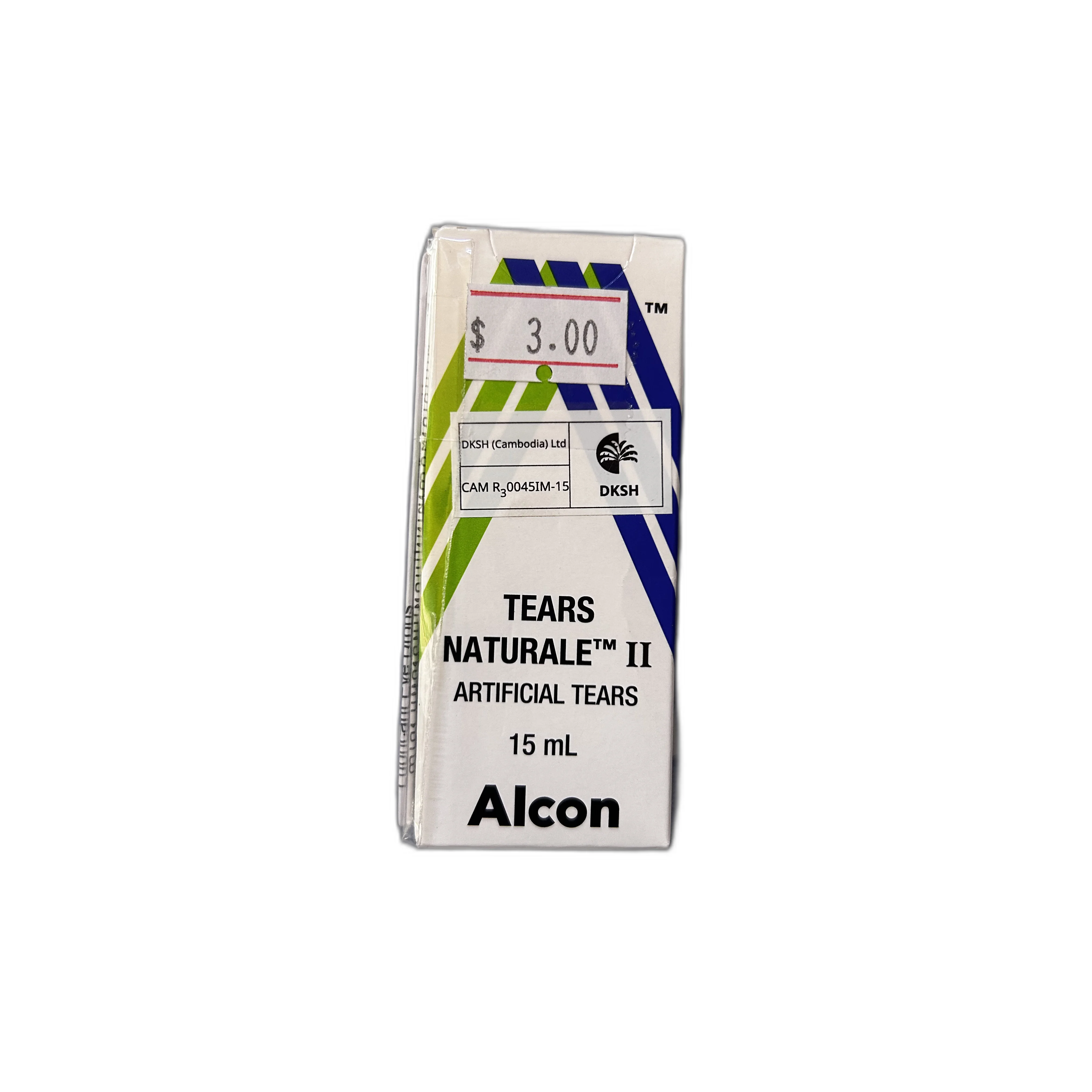 Tears Naturale II Artificial Tears — available at pharmacies in Cambodia on PharmKulen