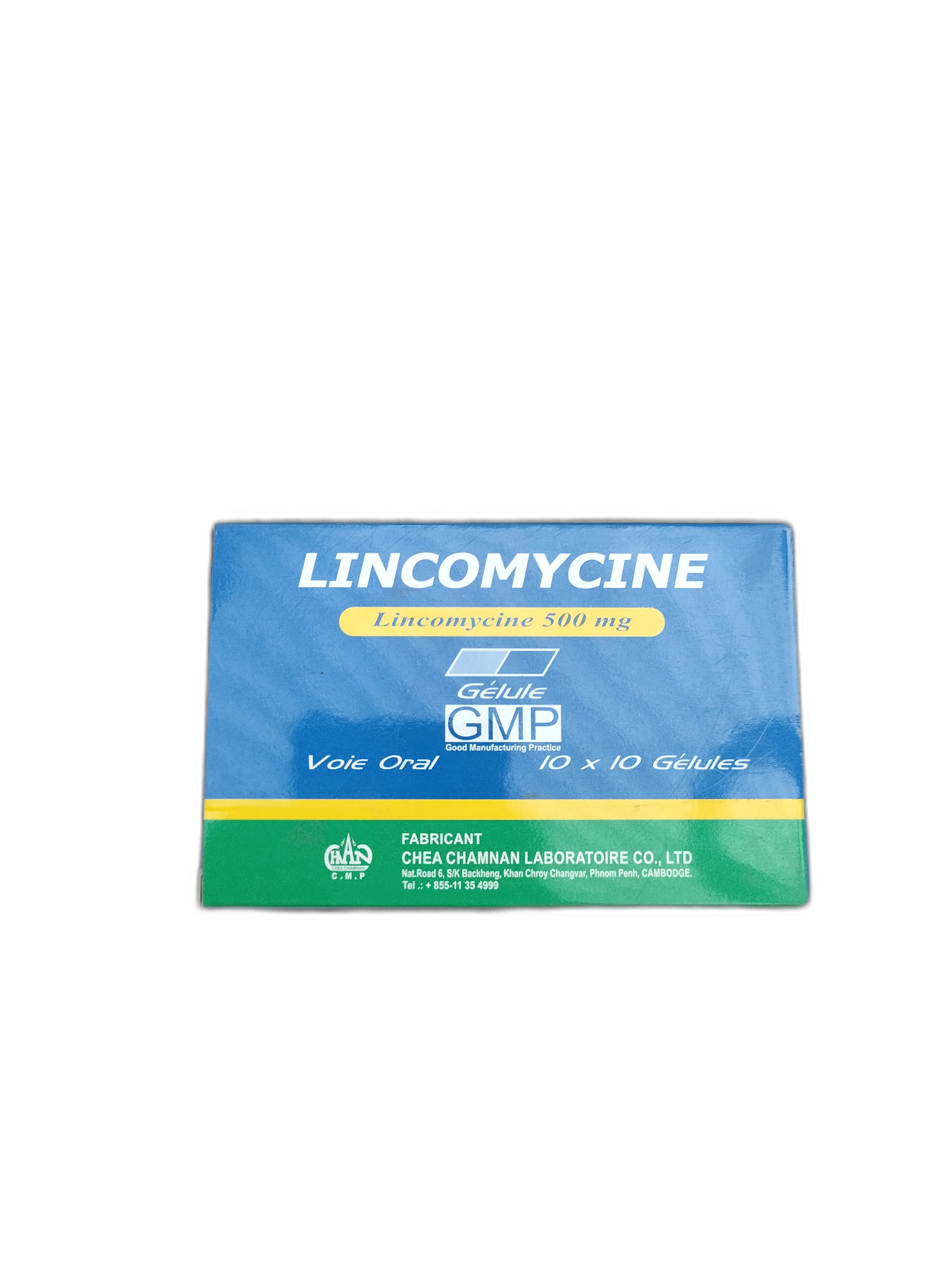 Lincomycine 500mg Capsule — available at pharmacies in Cambodia on PharmKulen