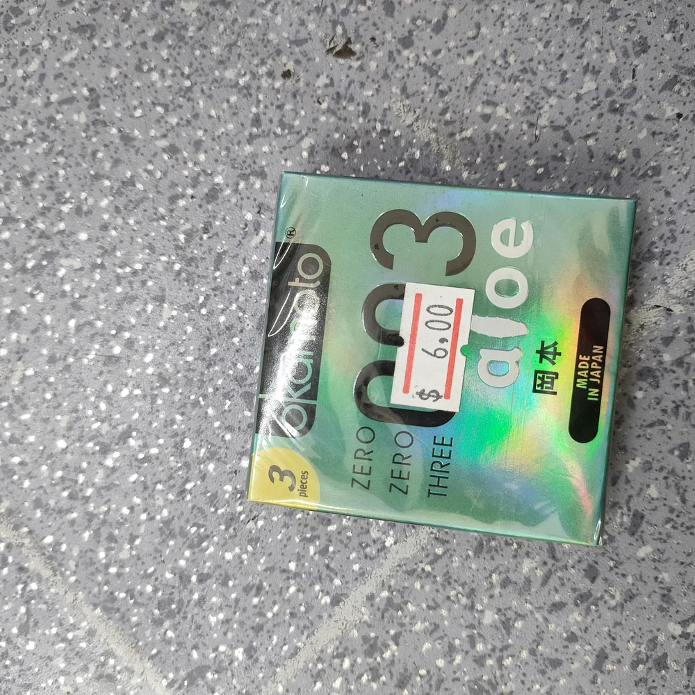 Okamoto 003 Real Fit (RF) Condoms — available at pharmacies in Cambodia on PharmKulen