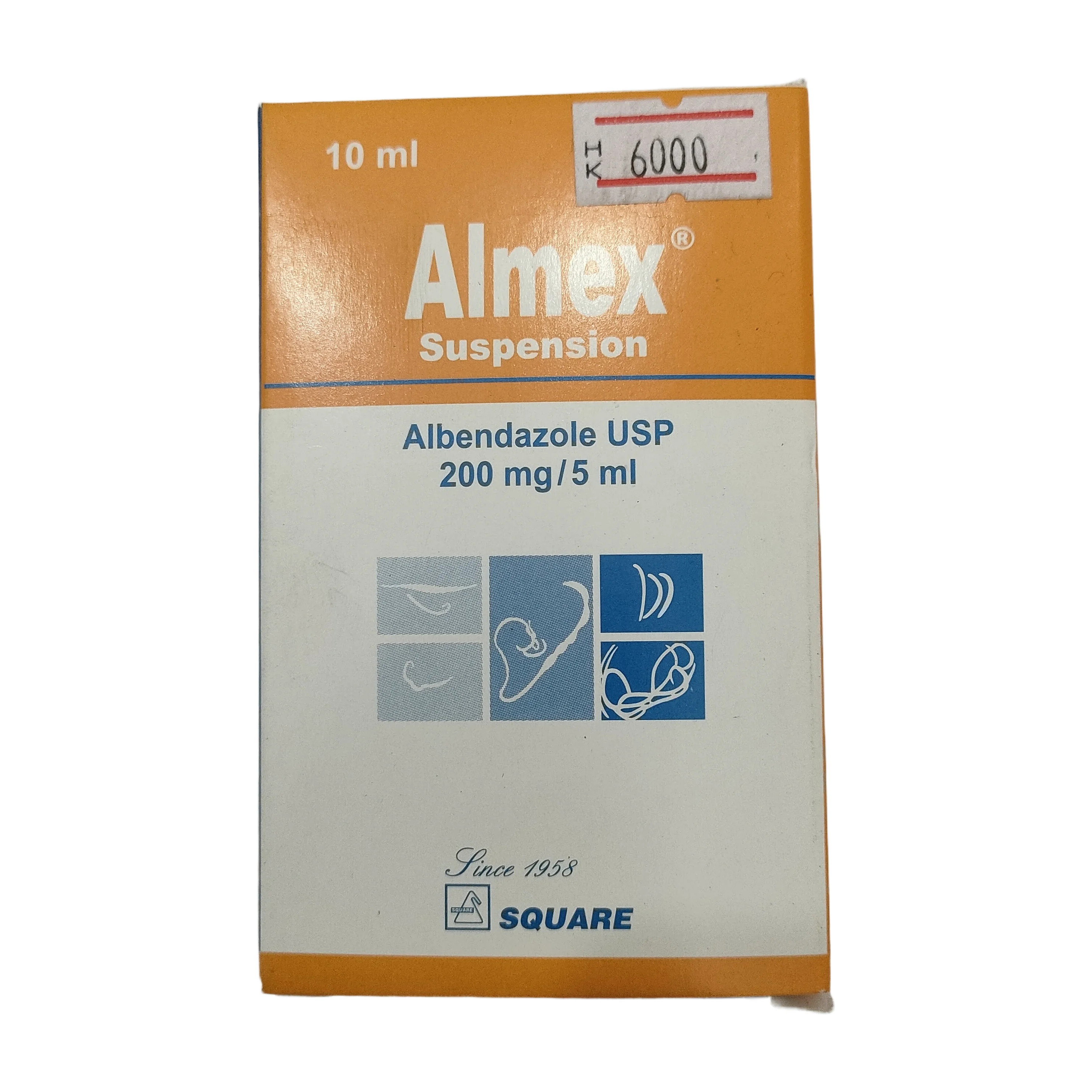 Almex Suspension — available at pharmacies in Cambodia on PharmKulen