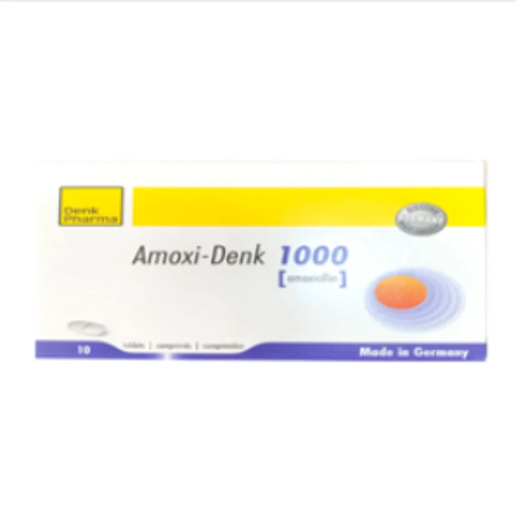 Amoxi-Denk 1000mg (Amoxicilline) — available at pharmacies in Cambodia on PharmKulen