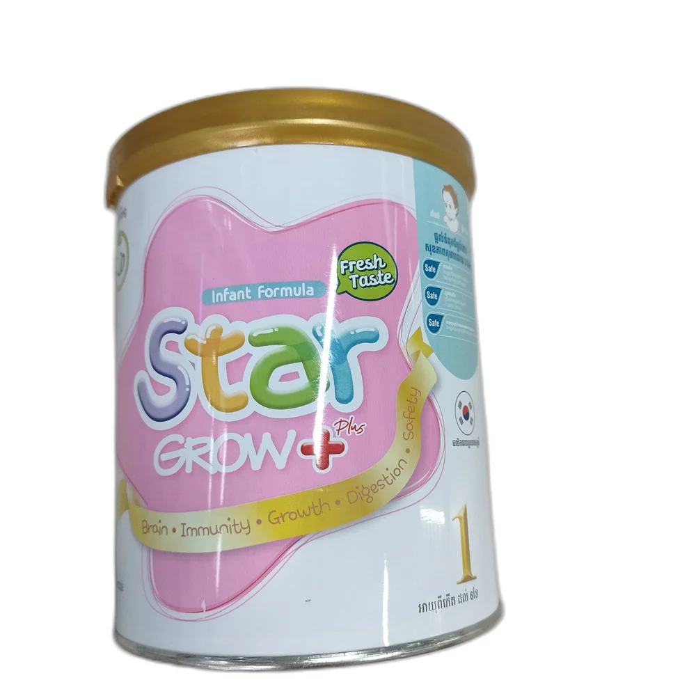 Star Grow Plus IQ 1 Infant Formula — available at pharmacies in Cambodia on PharmKulen