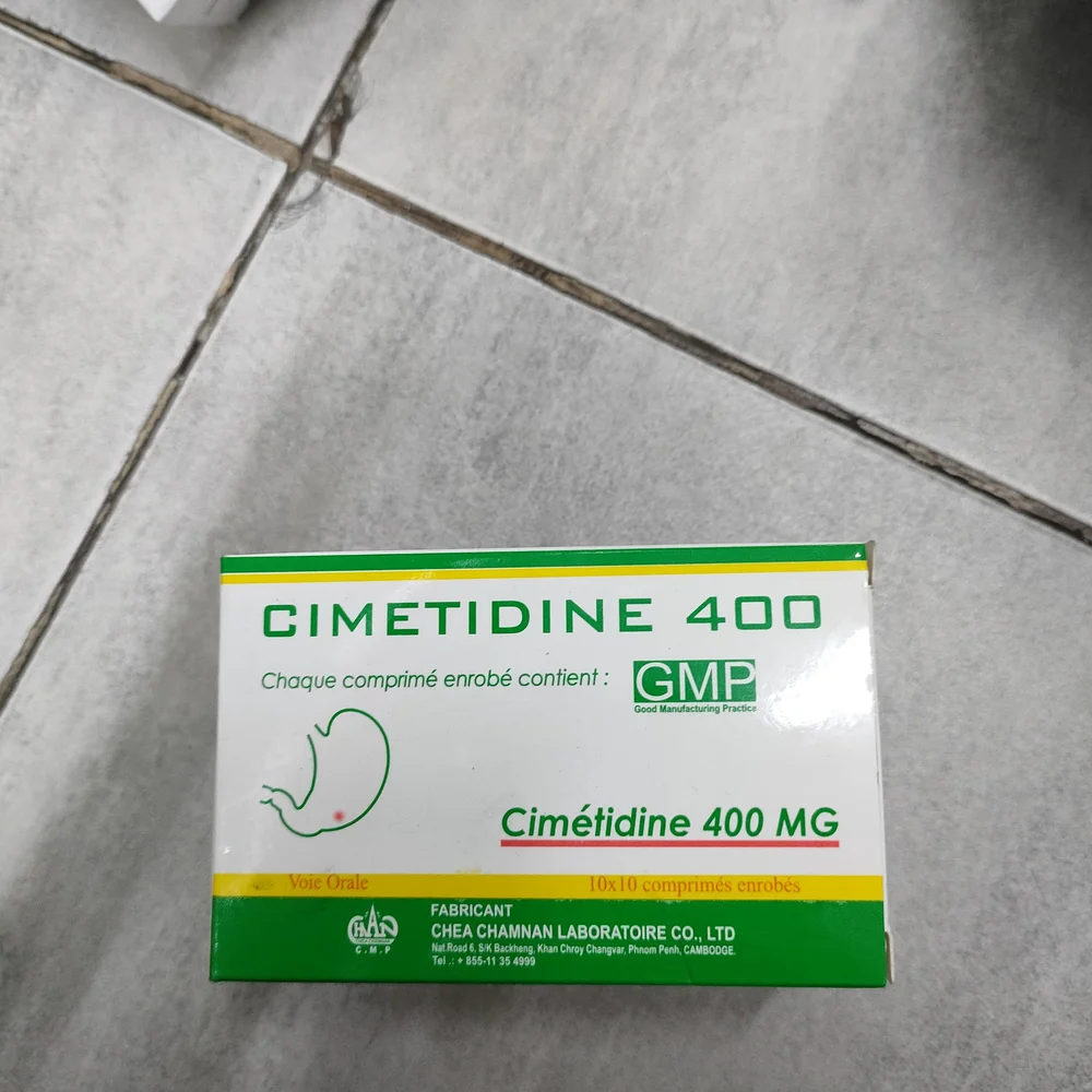 Cimetidine 400 CMP — available at pharmacies in Cambodia on PharmKulen