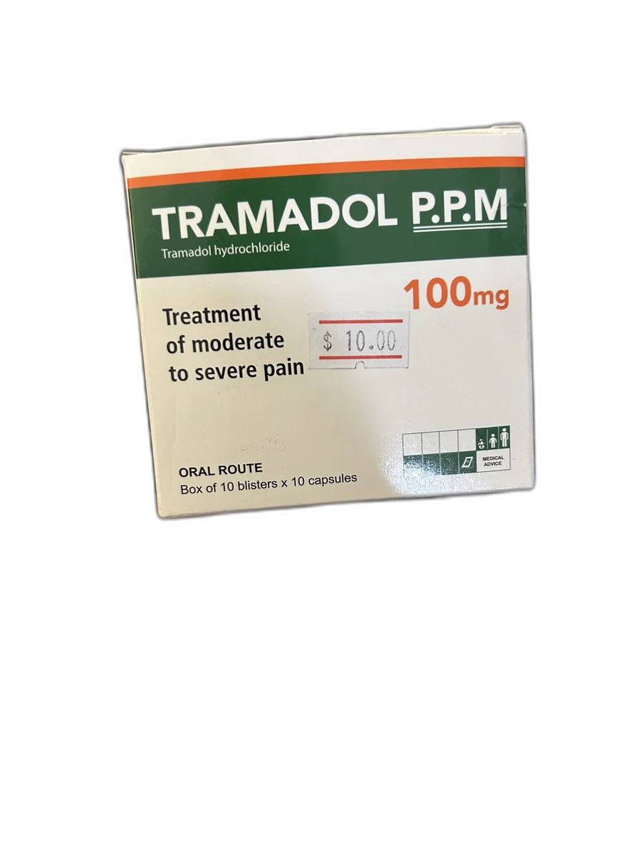 TRAMADOL 100 mg — available at pharmacies in Cambodia on PharmKulen
