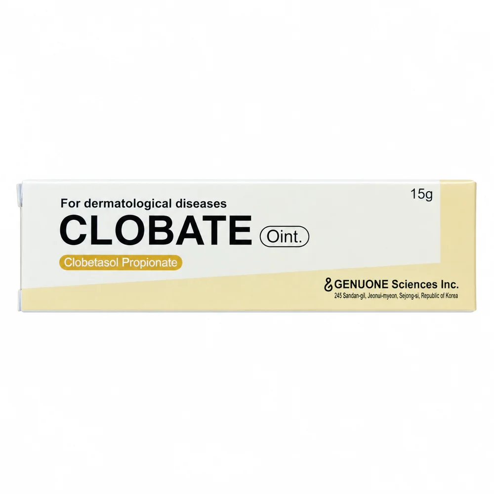 Clobate Ointment — available at pharmacies in Cambodia on PharmKulen