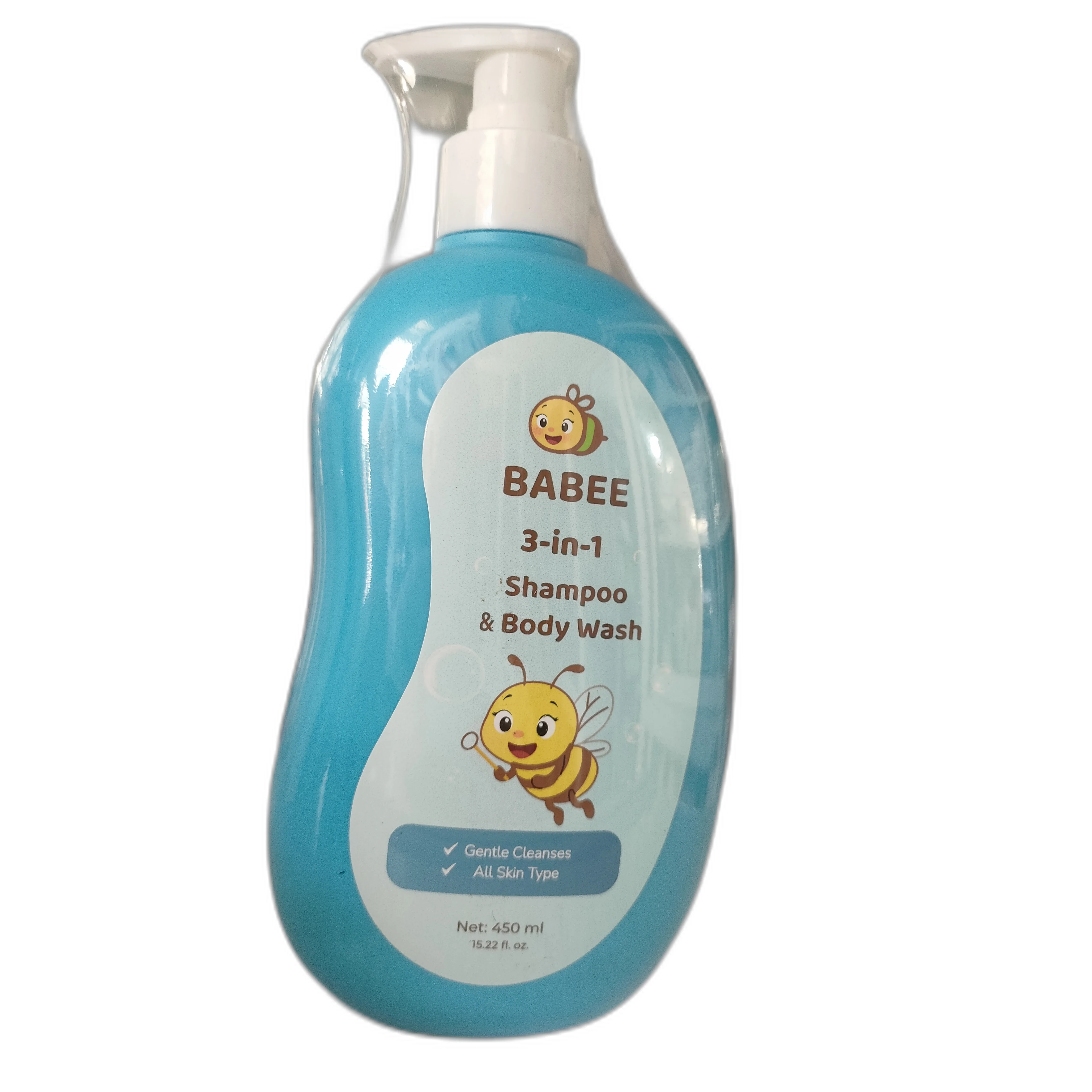 Babee 3-in-1 Shampoo & Body Wash — available at pharmacies in Cambodia on PharmKulen