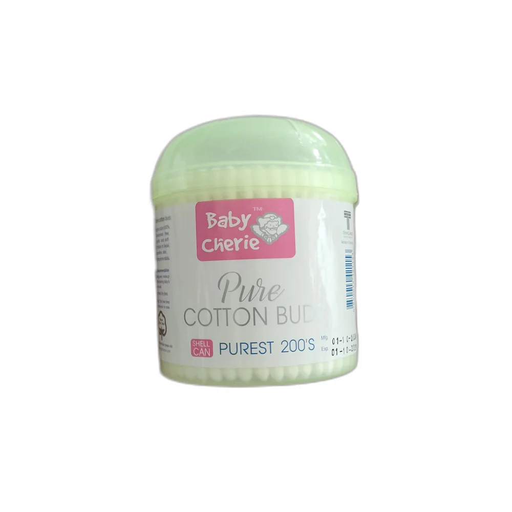 Baby Cherie Pure Cotton Buds — available at pharmacies in Cambodia on PharmKulen