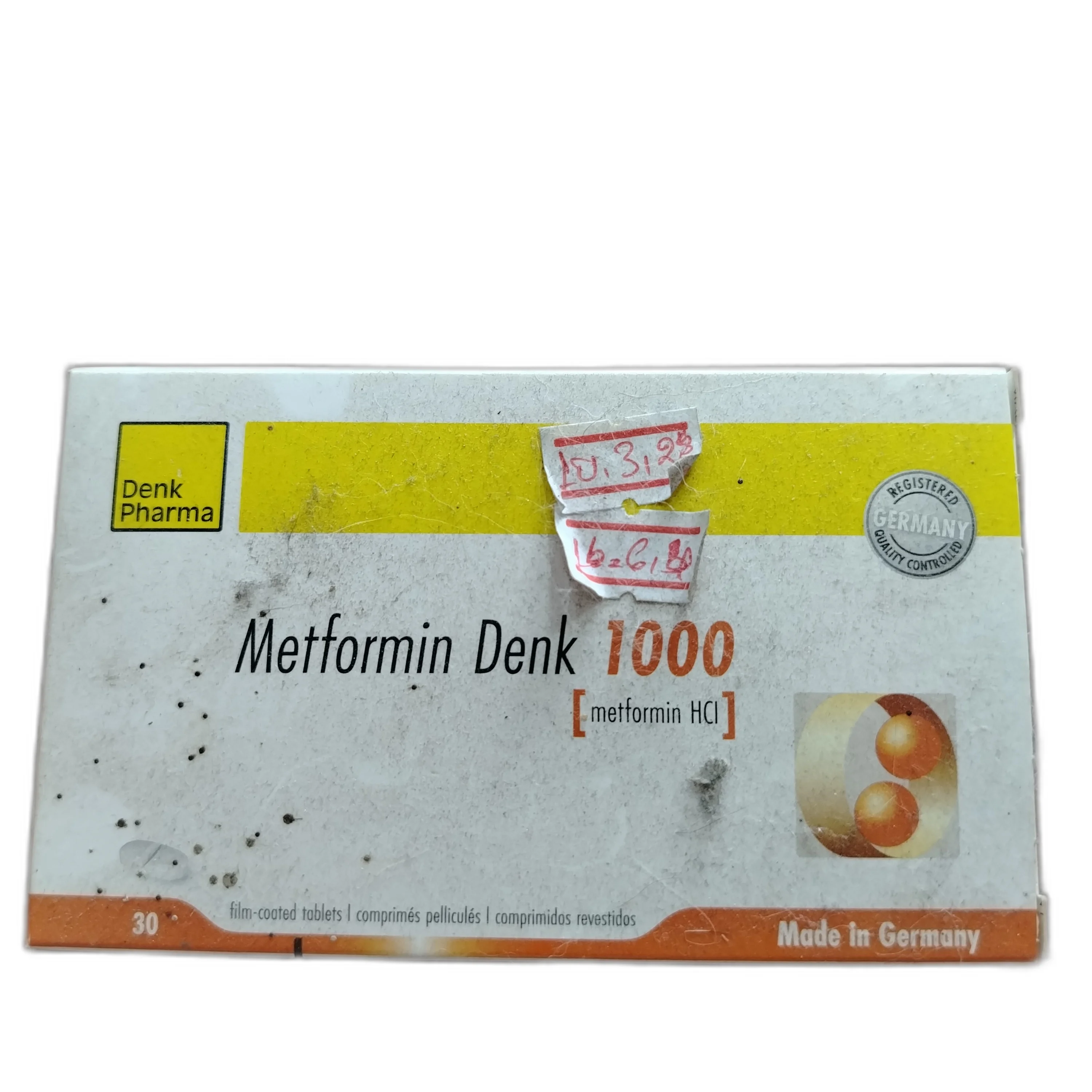 Metformin Denk 1000 — available at pharmacies in Cambodia on PharmKulen