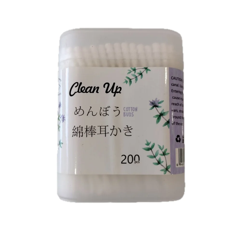 Clean Up Cotton Buds — available at pharmacies in Cambodia on PharmKulen