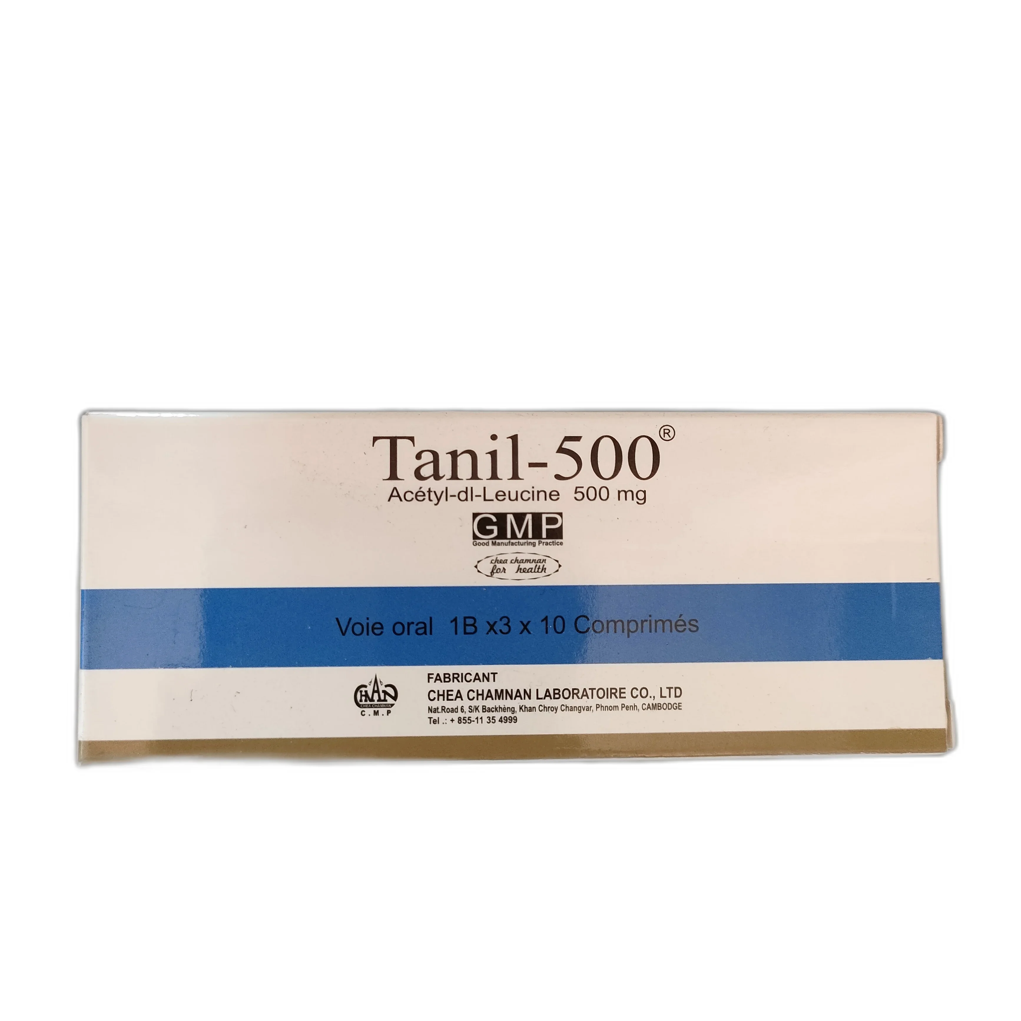 Tanil-500 — available at pharmacies in Cambodia on PharmKulen