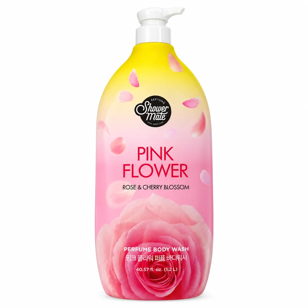 Aekyung Shower Mate Pink Flower — available at pharmacies in Cambodia on PharmKulen