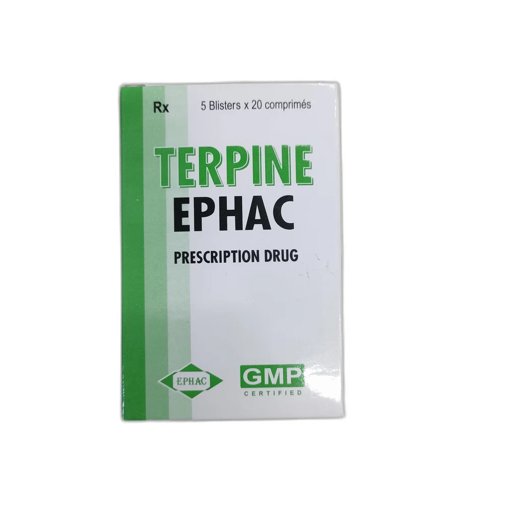 Terpine EPHAC — available at pharmacies in Cambodia on PharmKulen