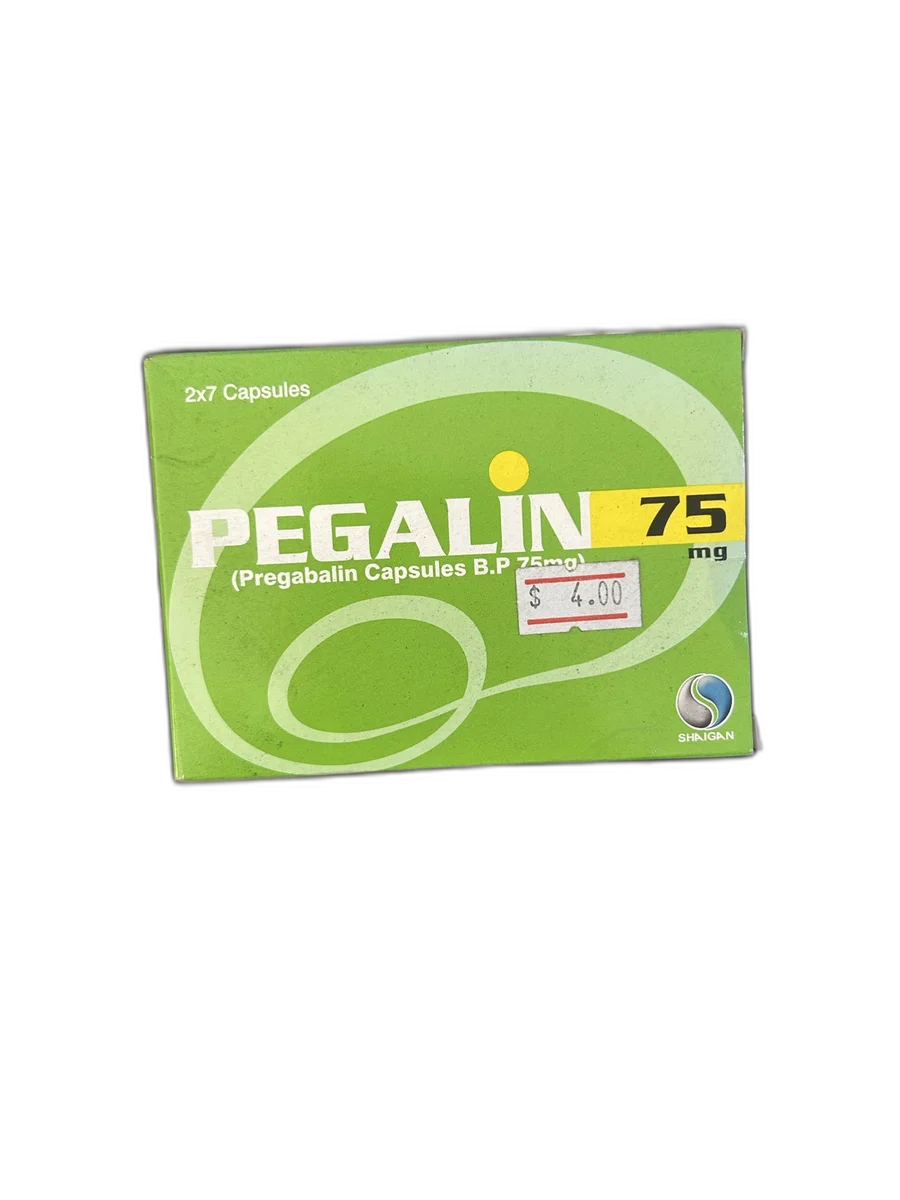 Pegalin 75 mg — available at pharmacies in Cambodia on PharmKulen