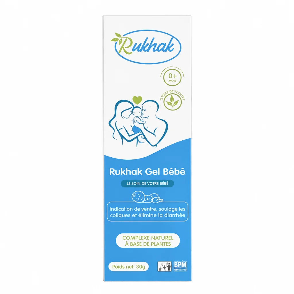 Rukhak Baby Gel — available at pharmacies in Cambodia on PharmKulen
