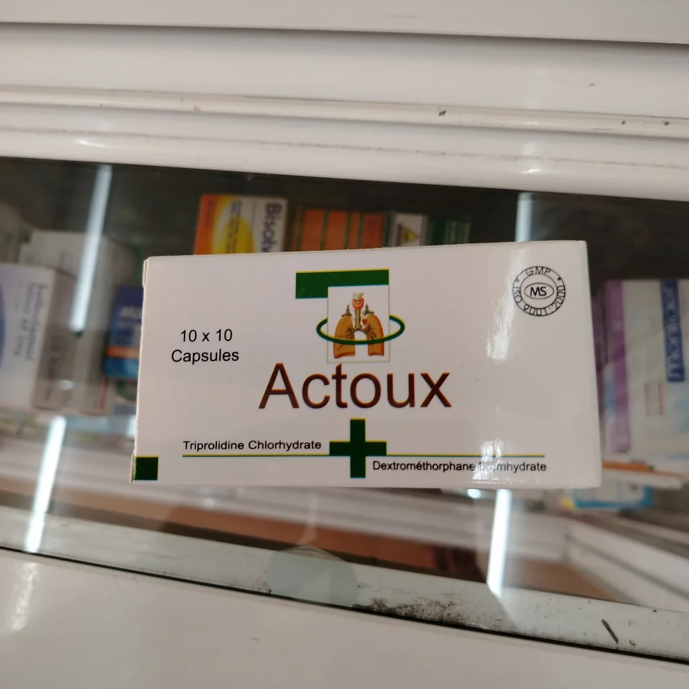 Actoux — available at pharmacies in Cambodia on PharmKulen