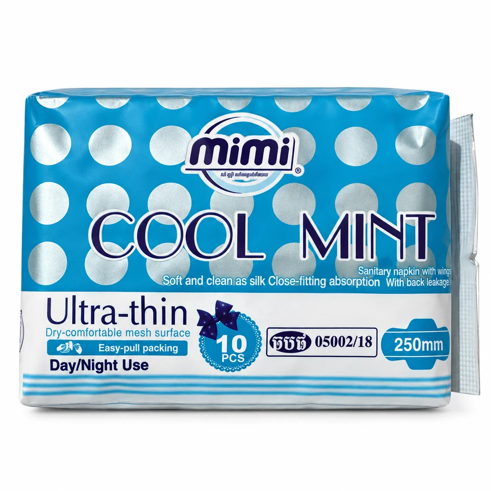 Mimi Cool Mint — available at pharmacies in Cambodia on PharmKulen