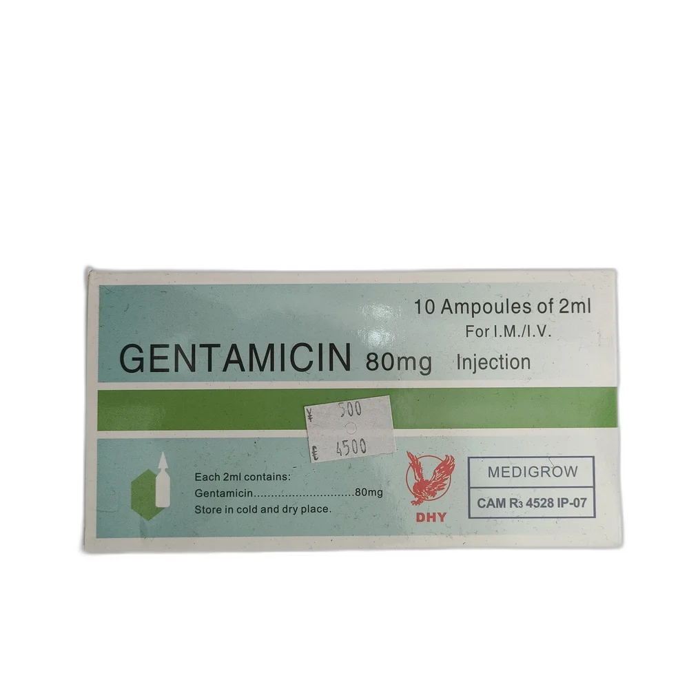Gentamicin — available at pharmacies in Cambodia on PharmKulen