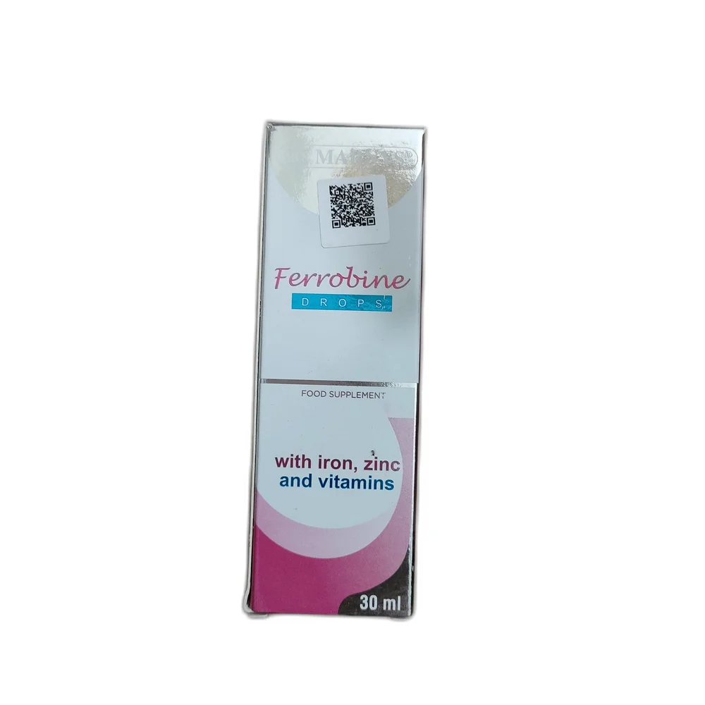 Ferrobine Drops — available at pharmacies in Cambodia on PharmKulen