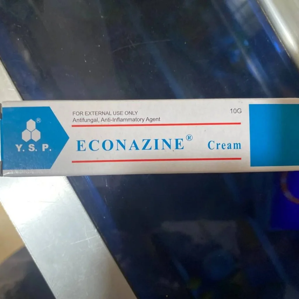 ECONAZINE Cream — available at pharmacies in Cambodia on PharmKulen