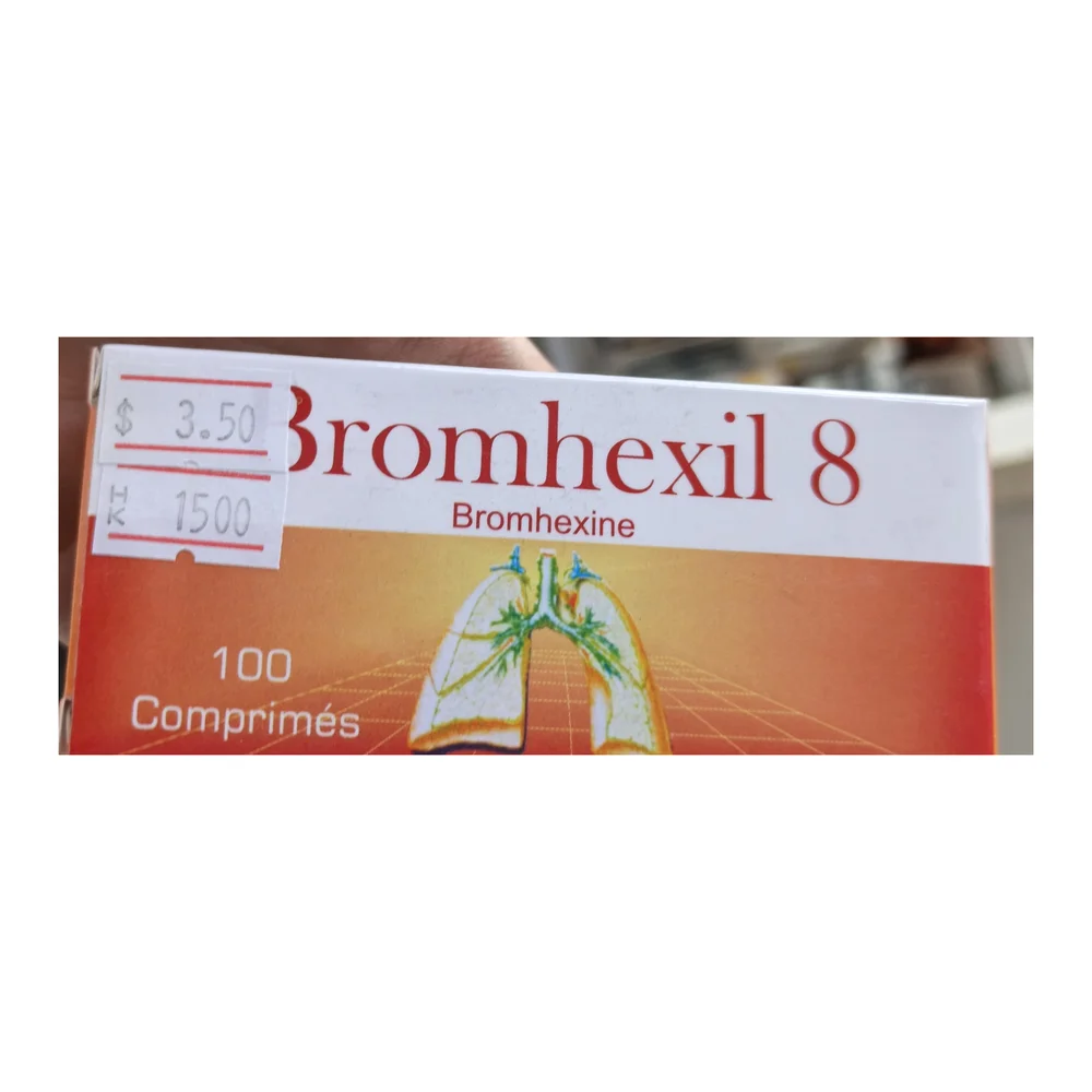 Bromhexil — available at pharmacies in Cambodia on PharmKulen