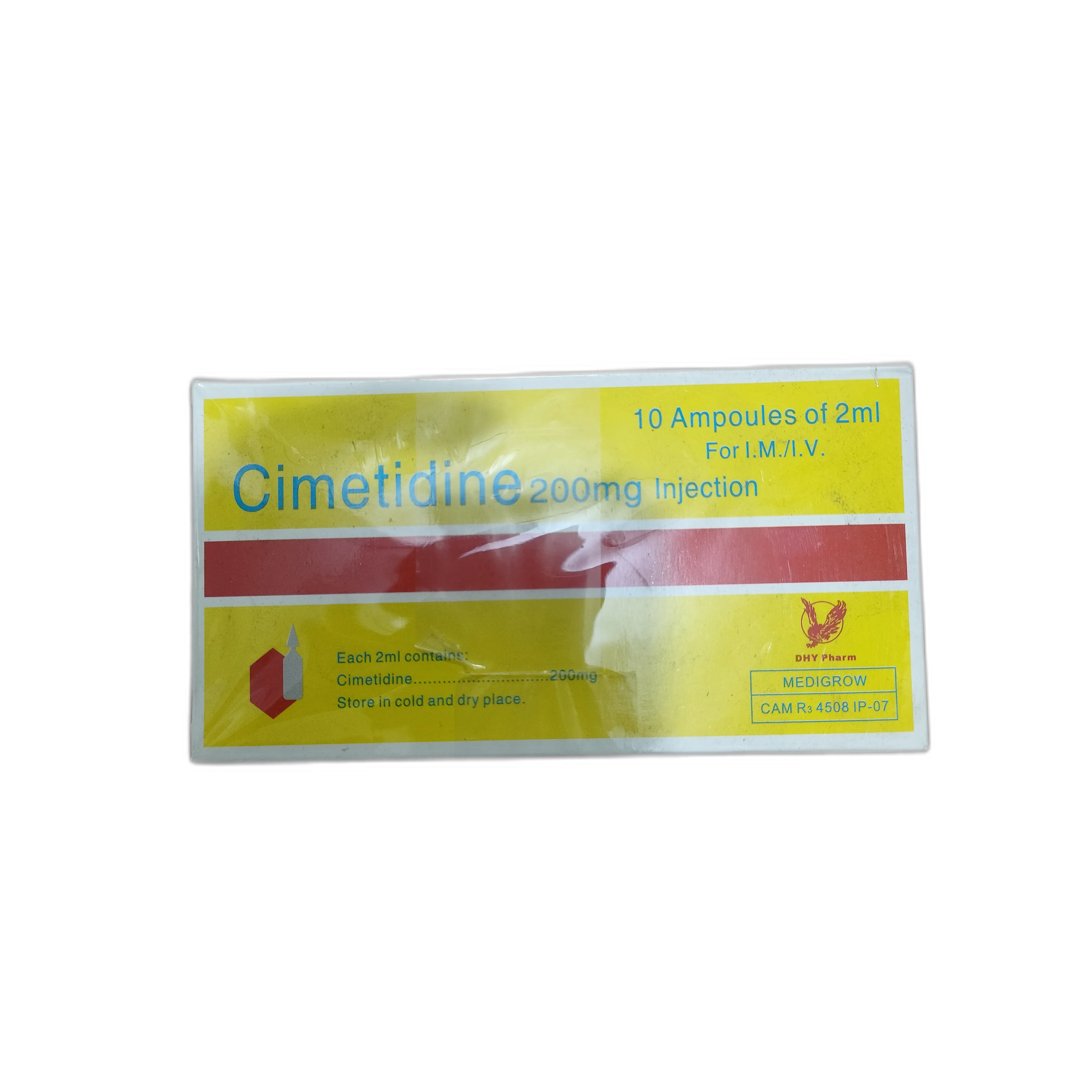 Cimetidine Injection — available at pharmacies in Cambodia on PharmKulen