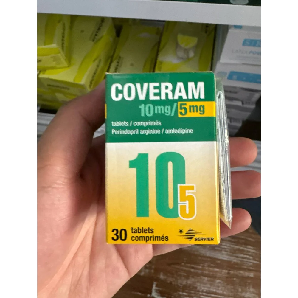 Coveram 10 mg/5 mg — available at pharmacies in Cambodia on PharmKulen