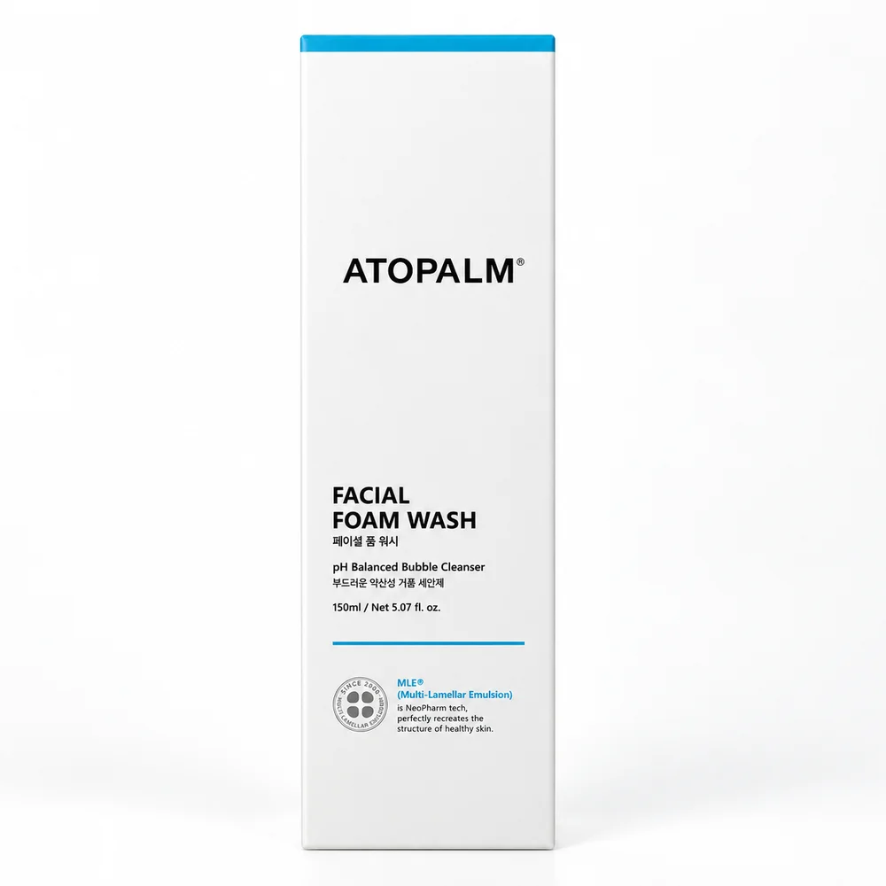 Atopalm Facial Foam Wash — available at pharmacies in Cambodia on PharmKulen