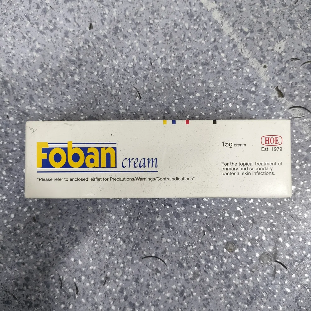 Foban Cream — available at pharmacies in Cambodia on PharmKulen