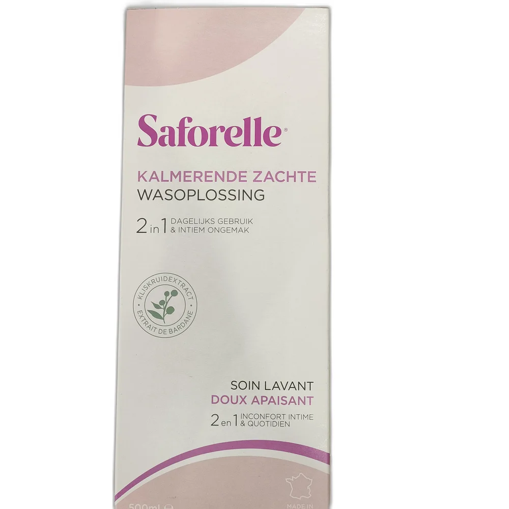 Saforelle Soin Lavant Doux Apaisant — available at pharmacies in Cambodia on PharmKulen