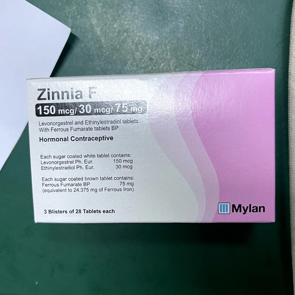 Zinnia F — available at pharmacies in Cambodia on PharmKulen