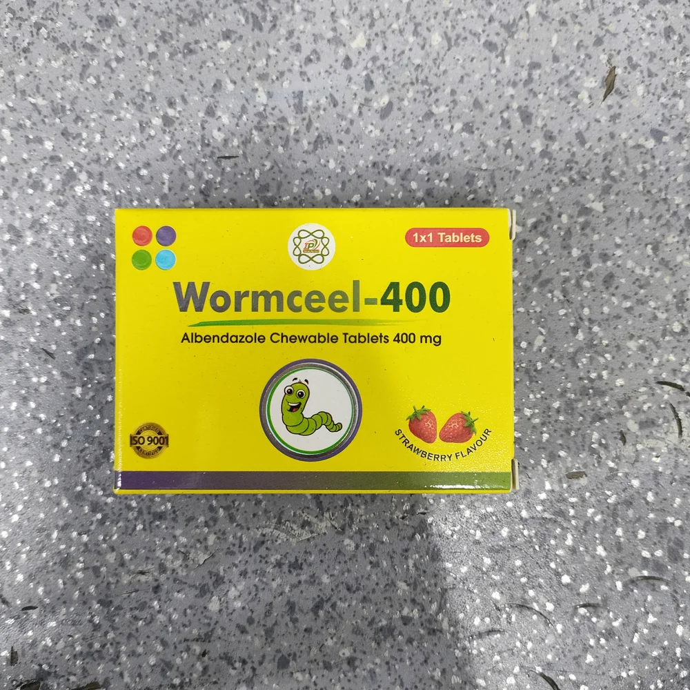 Wormceel-400 — available at pharmacies in Cambodia on PharmKulen