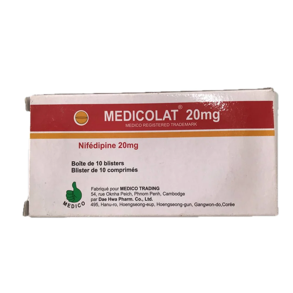 Medicolat — available at pharmacies in Cambodia on PharmKulen