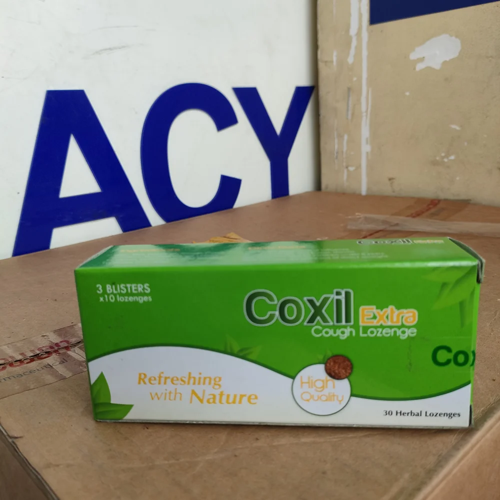 Coxil Extra — available at pharmacies in Cambodia on PharmKulen