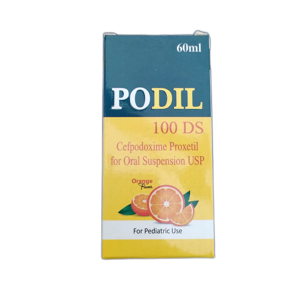 Podil 100 DS — available at pharmacies in Cambodia on PharmKulen