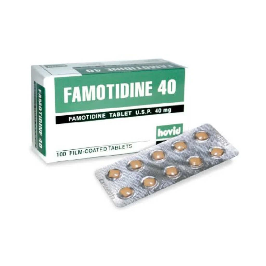 Famotidine 40 Hovid — available at pharmacies in Cambodia on PharmKulen