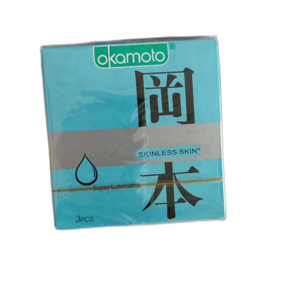 Okamoto Skinless Skin Super Lubricative Condoms — available at pharmacies in Cambodia on PharmKulen