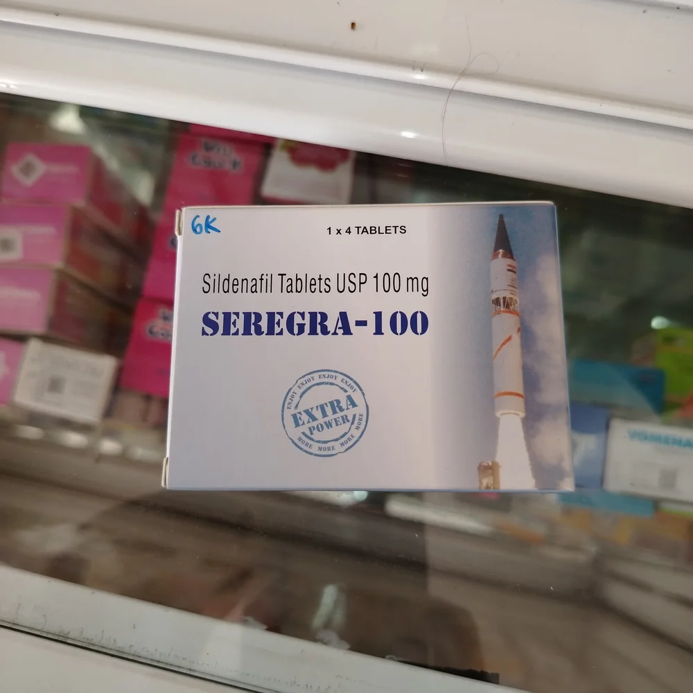 Seregra-100 — available at pharmacies in Cambodia on PharmKulen